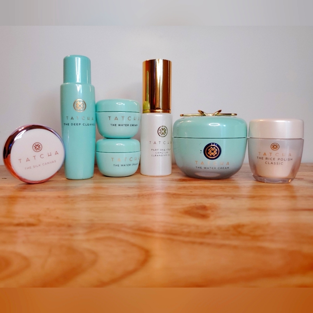 TATCHA Skin care bundle some are used